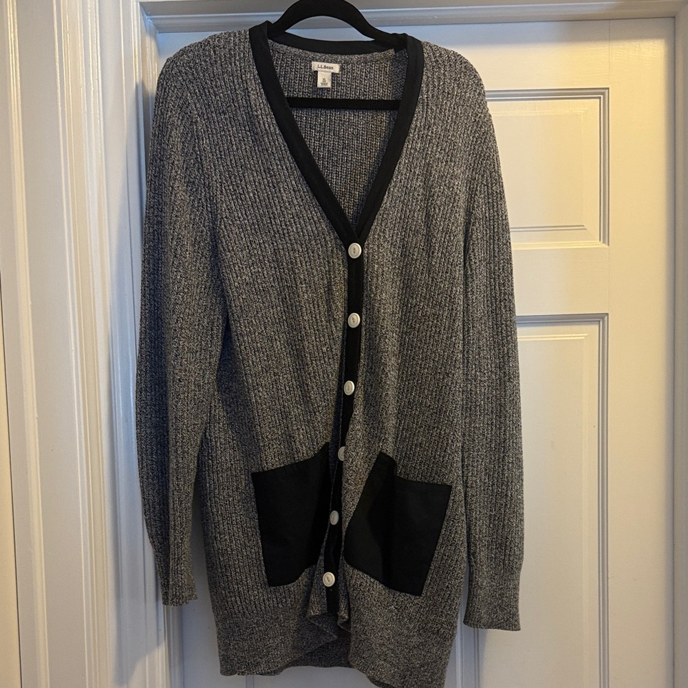 L.L. Bean Navy Women's Cardigan